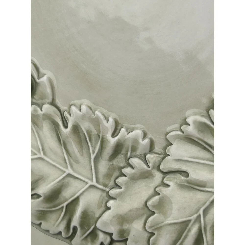 Williams Sonoma Napa Sage Italy Leaf Grape Dessert Bread Appetizer Plates 7